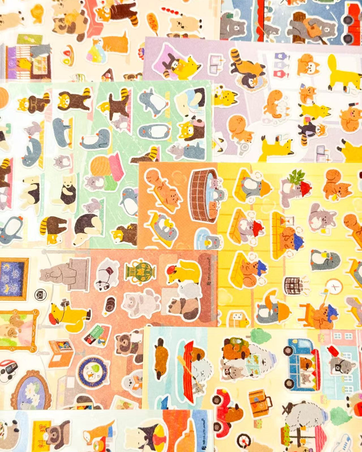 YAMANOHA CHOONAIKAI LITTLE ANIMAL NEIGHBOURHOOD | STICKERS | NB