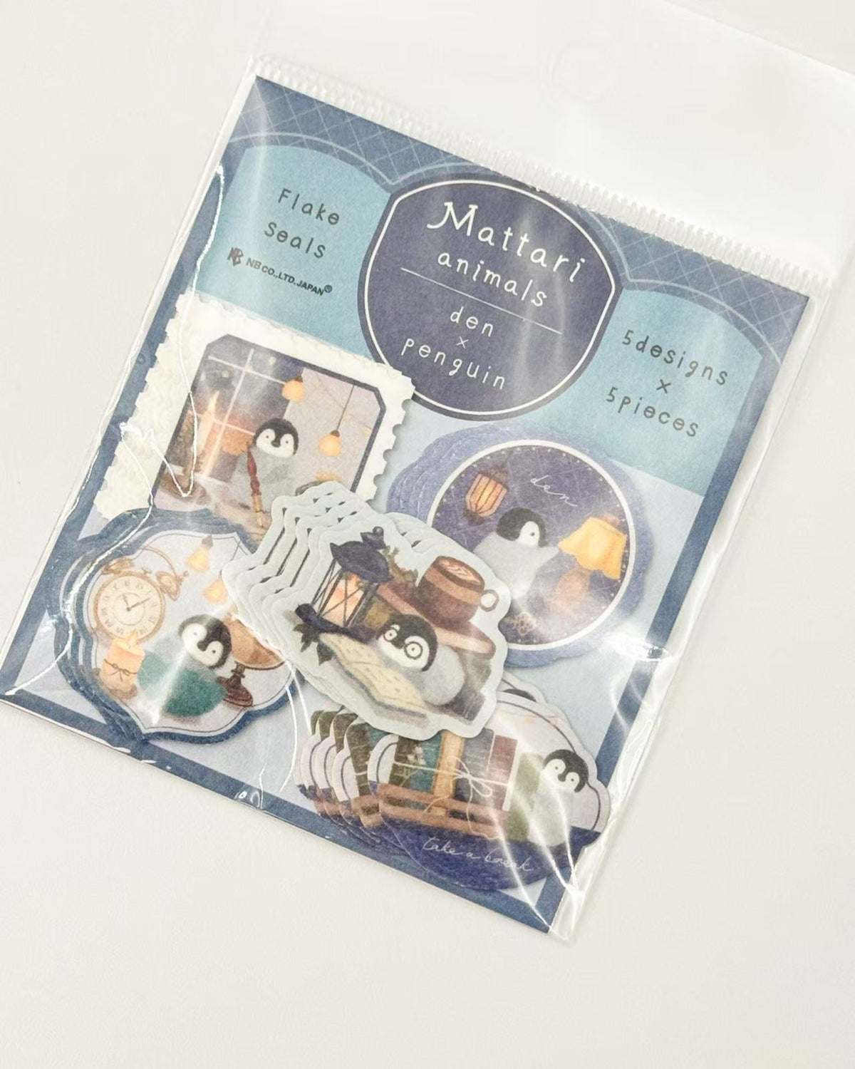 MATTARI ANIMALS | VINTAGE WASHI FLAKE STICKERS | NB