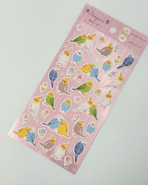 SAEZURI JAPANESE BIRD STICKERS | NB