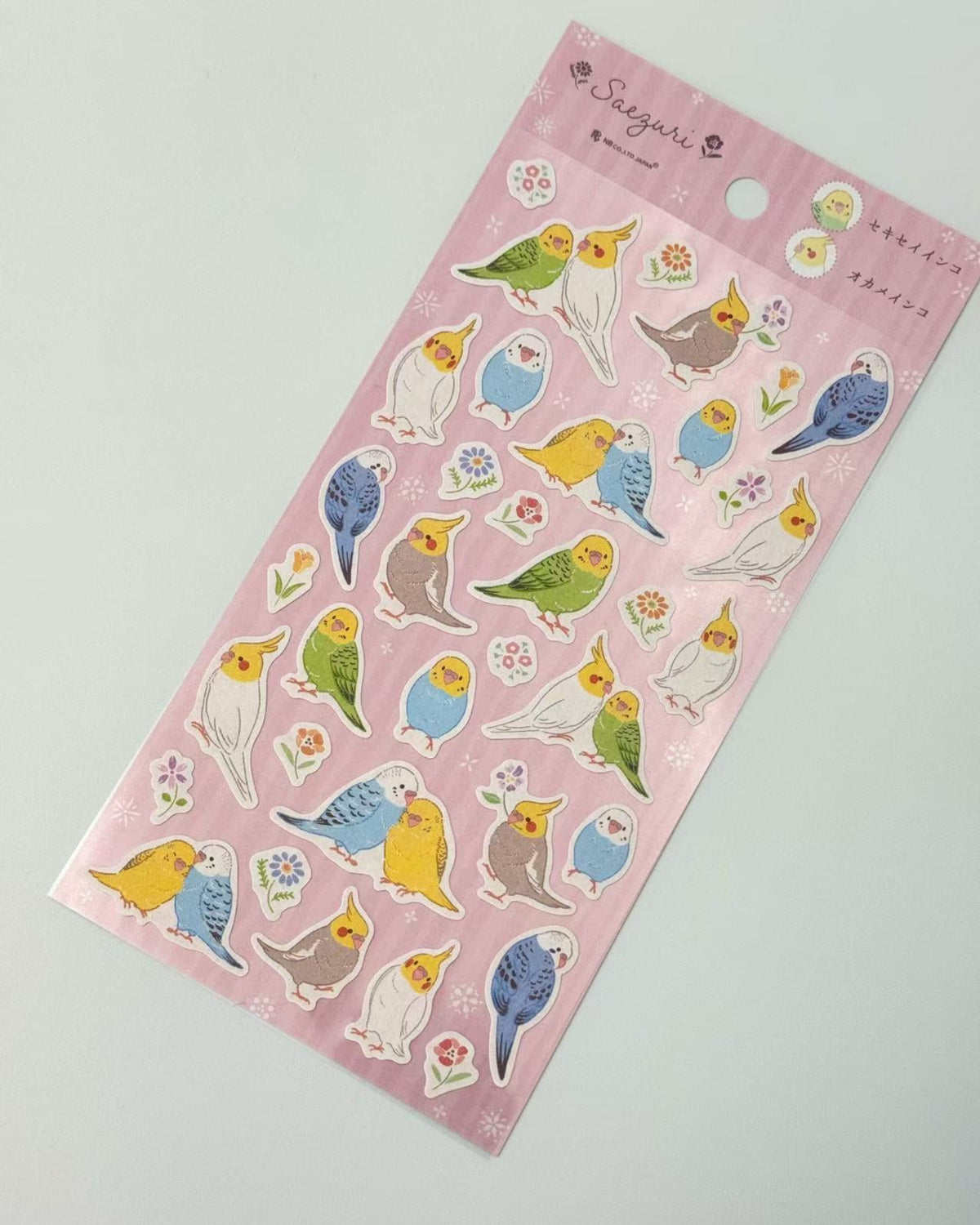 SAEZURI JAPANESE BIRD STICKERS | NB