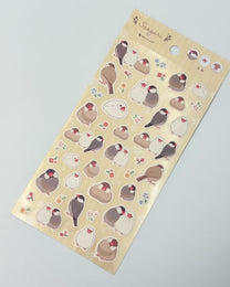 SAEZURI JAPANESE BIRD STICKERS | NB