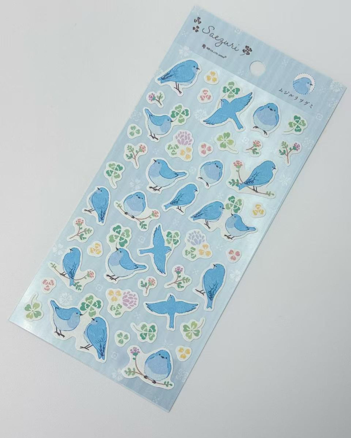 SAEZURI JAPANESE BIRD STICKERS | NB