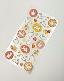 YUFUMI | JAPANDES WASHI ANIMAL STICKERS | NB