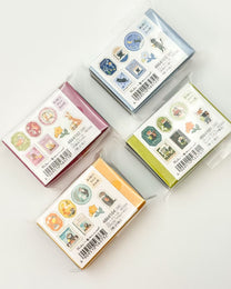 RESSA PANDA BOOKS | MINI BOOK WASHI FLAKE STICKERS | NB