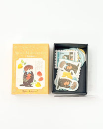 RESSA PANDA BOOKS | MINI BOOK WASHI FLAKE STICKERS | NB
