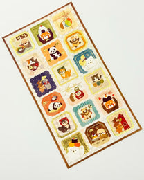 JAPANESE WASHI &amp; GOLD FOIL STICKERS | JAPANESE MOTIF | NB