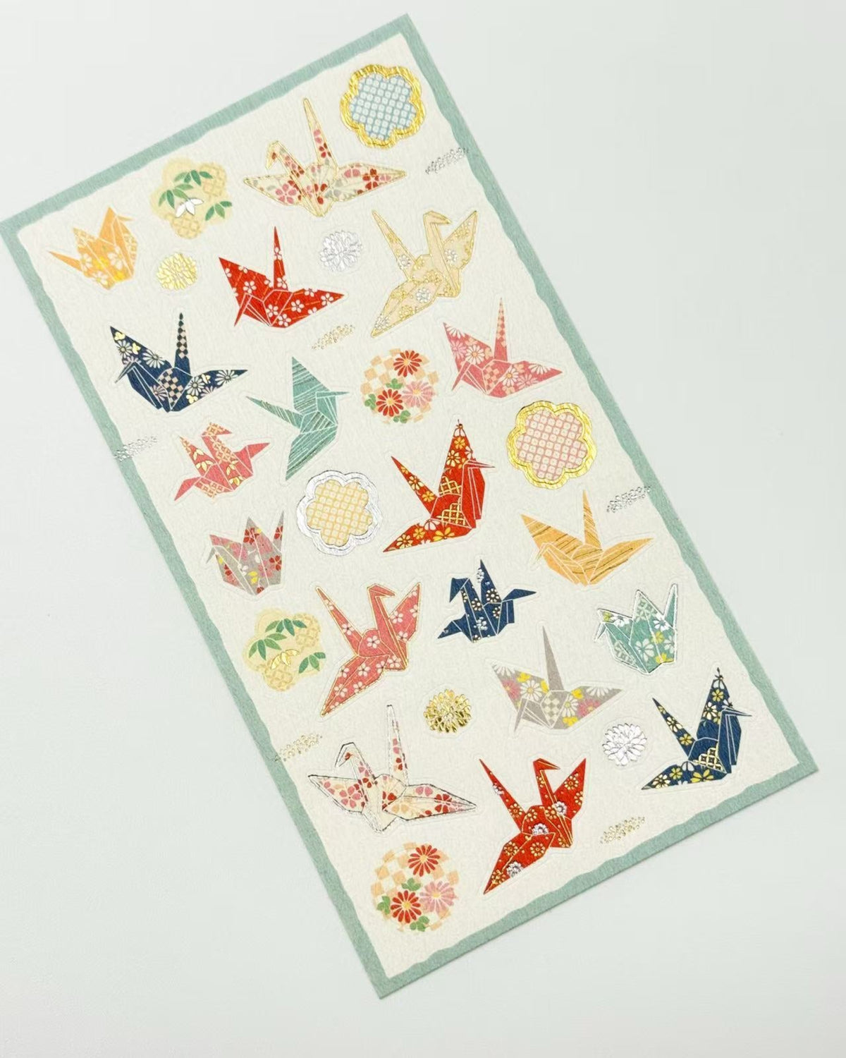 JAPANESE GOLD FOIL STICKERS | LUCKY MOTIFS | NB