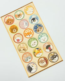 JAPANESE GOLD FOIL STICKERS | LUCKY MOTIFS | NB