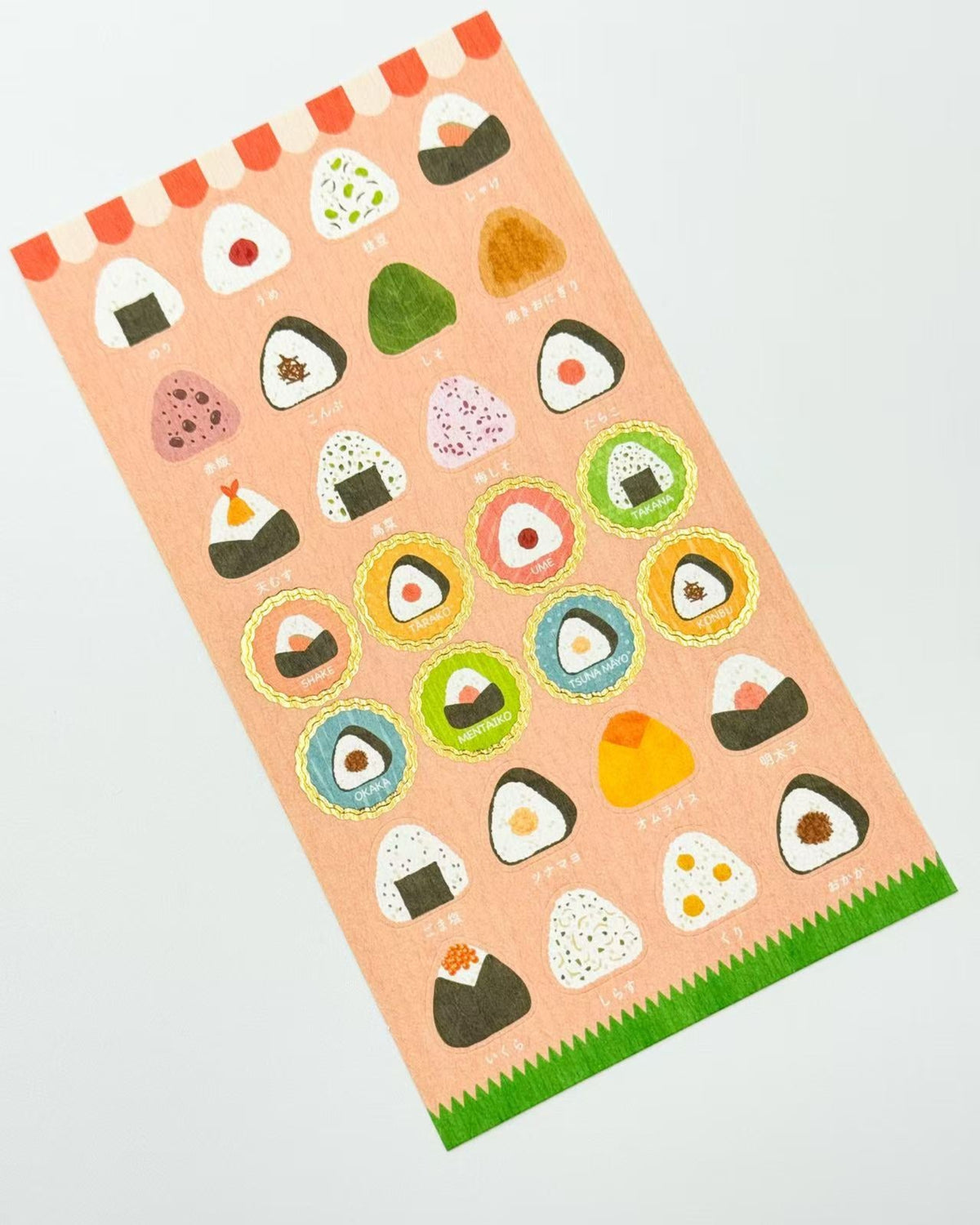 JAPANESE GOLD FOIL STICKERS | LUCKY MOTIFS | NB
