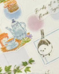 JAPANESE LAYERED SCENE STICKERS | ANIMALS &amp; NATURE | NB