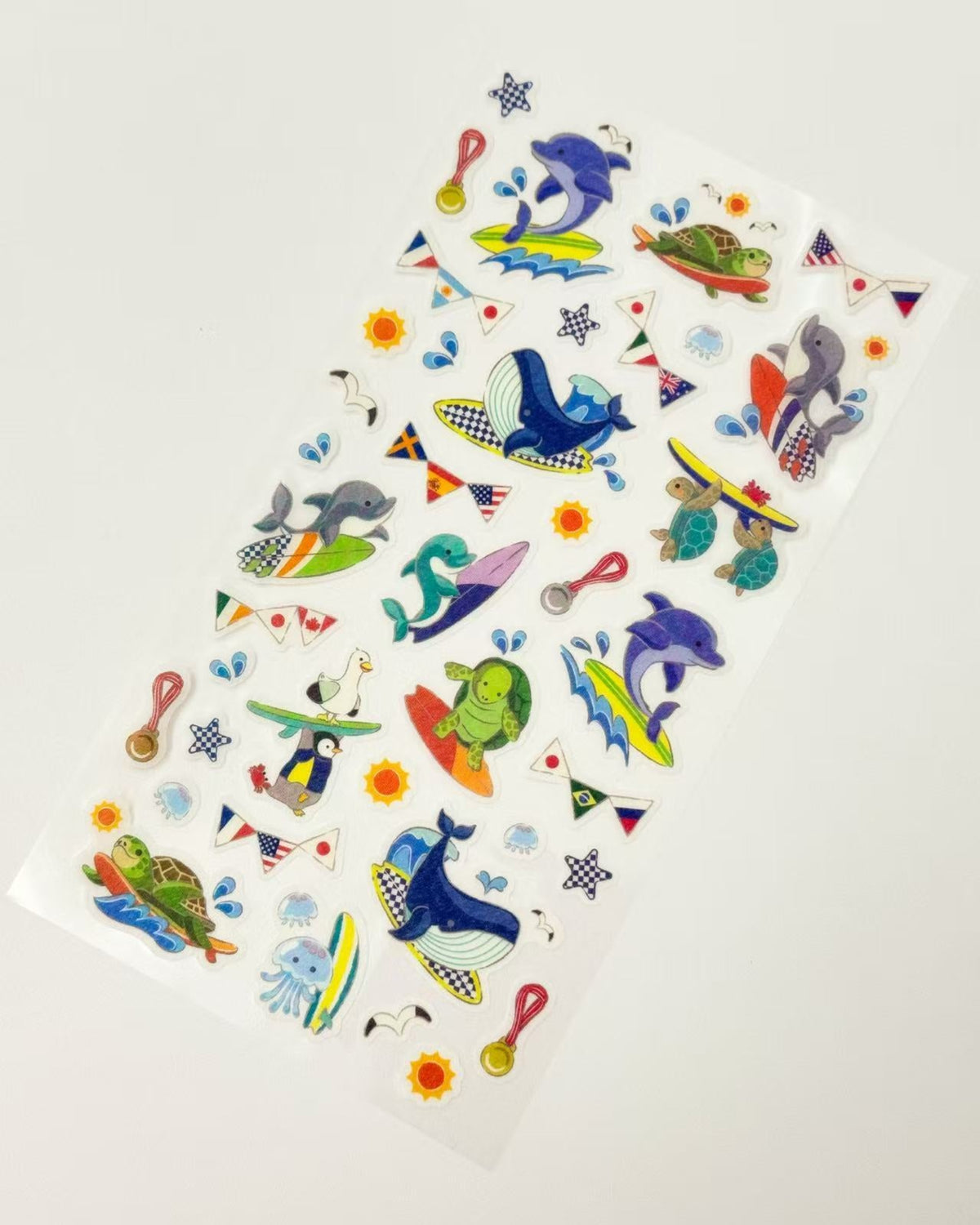 JAPANESE WASHI STICKERS | ANIMAL SPORTS DAY COLLECTION | NB