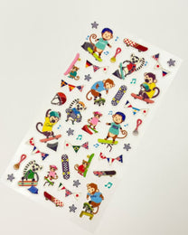 JAPANESE WASHI STICKERS | ANIMAL SPORTS DAY COLLECTION | NB