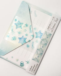 JAPANESE MINI LETTER SET WITH DECORATIVE SEALS | NB