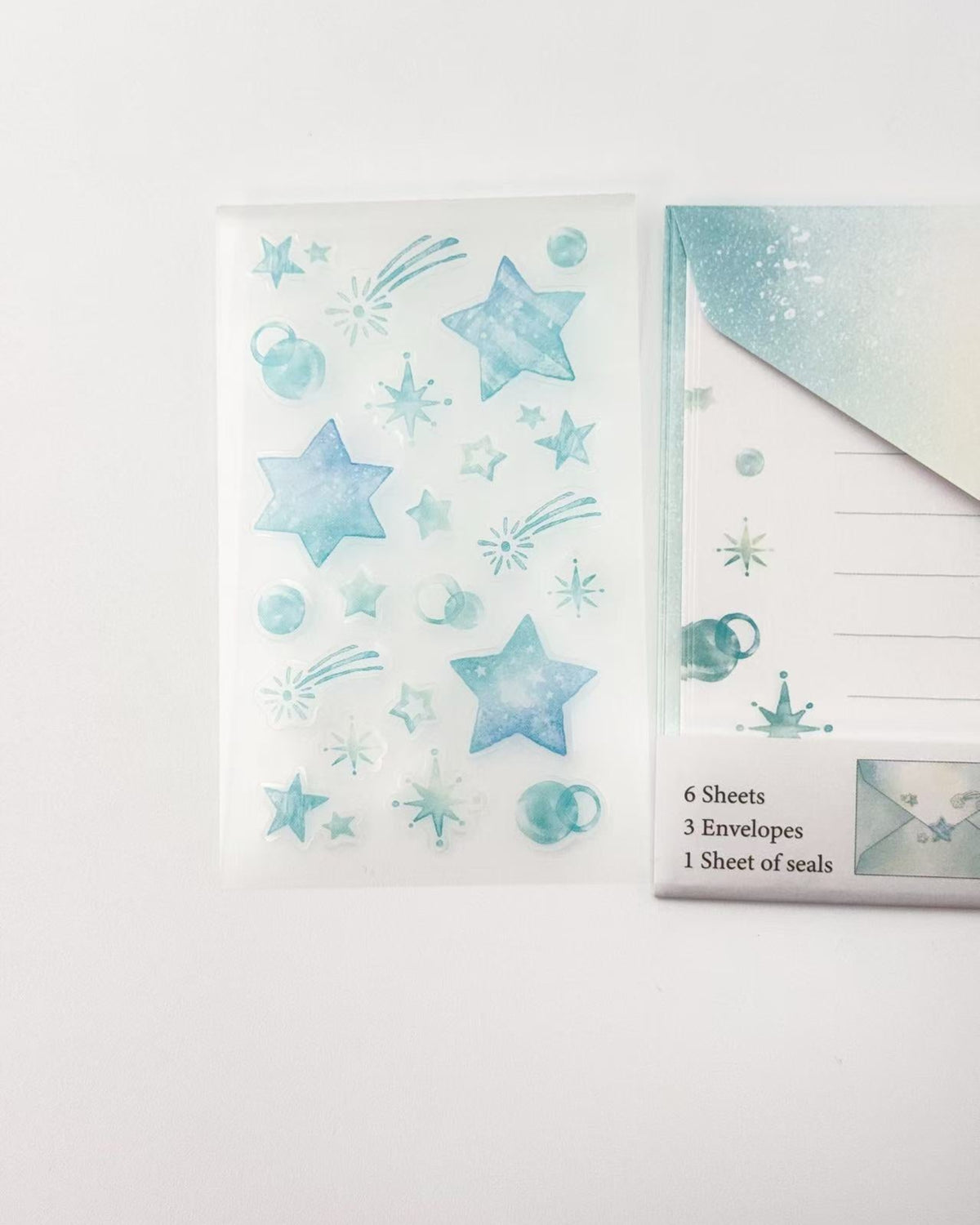 JAPANESE MINI LETTER SET WITH DECORATIVE SEALS | NB