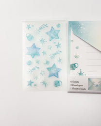 JAPANESE MINI LETTER SET WITH DECORATIVE SEALS | NB