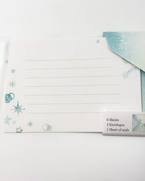 JAPANESE MINI LETTER SET WITH DECORATIVE SEALS | NB