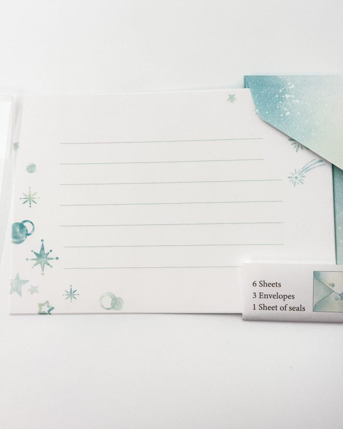 JAPANESE MINI LETTER SET WITH DECORATIVE SEALS | NB