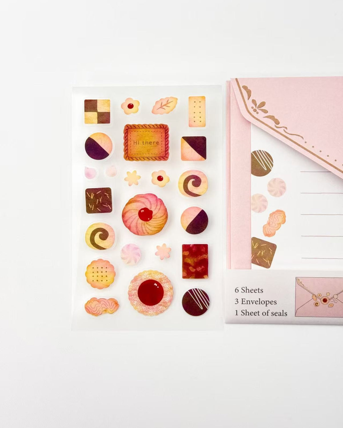 JAPANESE MINI LETTER SET WITH DECORATIVE SEALS | NB