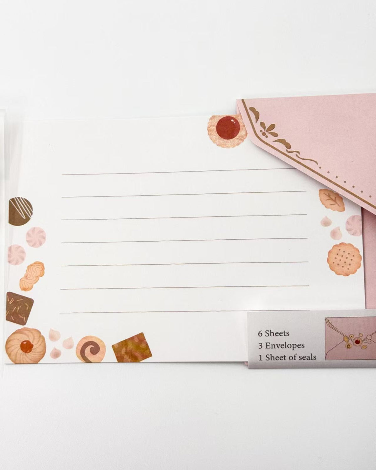 JAPANESE MINI LETTER SET WITH DECORATIVE SEALS | NB