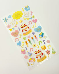 JAPANESE GOLD FOIL OCCASION STICKERS NON-WOVEN COLLECTION | NB