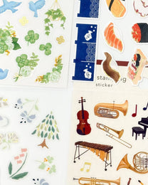 JAPANESE DECORATIVE STICKERS | ASSORTED DESIGNS | NB