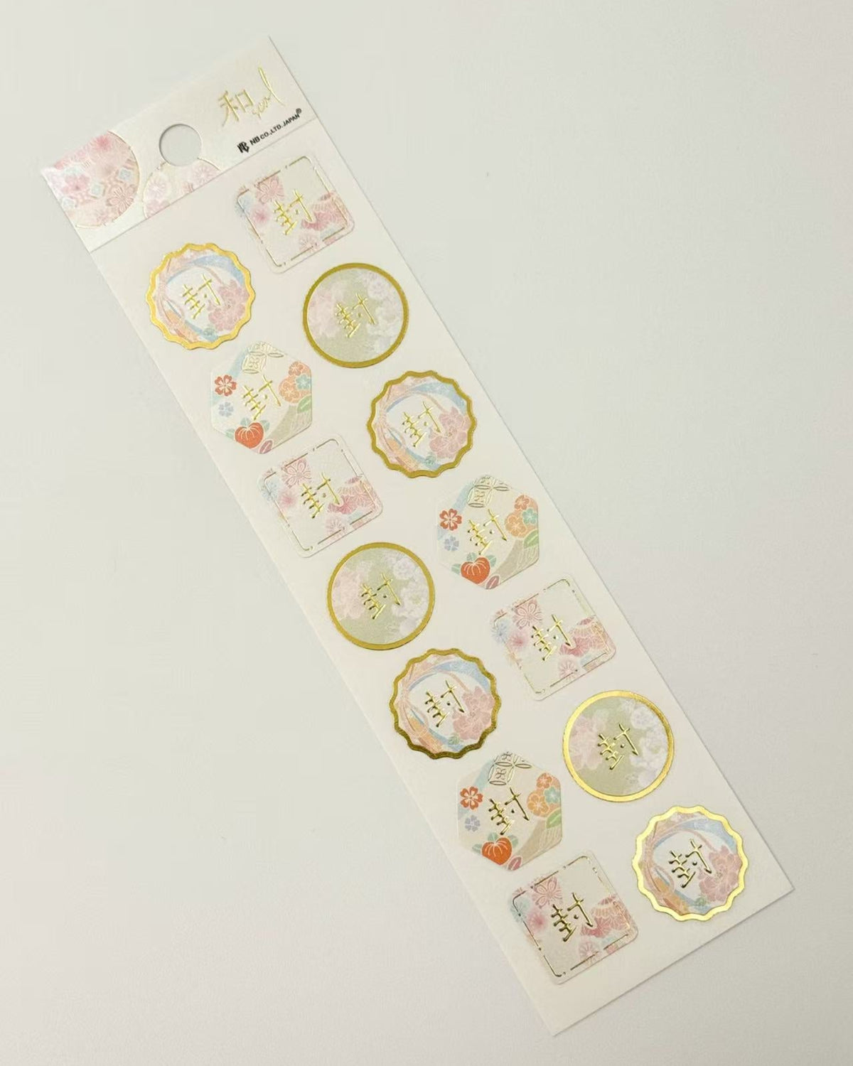 JAPANESE DECORATIVE STICKERS | ASSORTED SMALL DESIGNS | NB