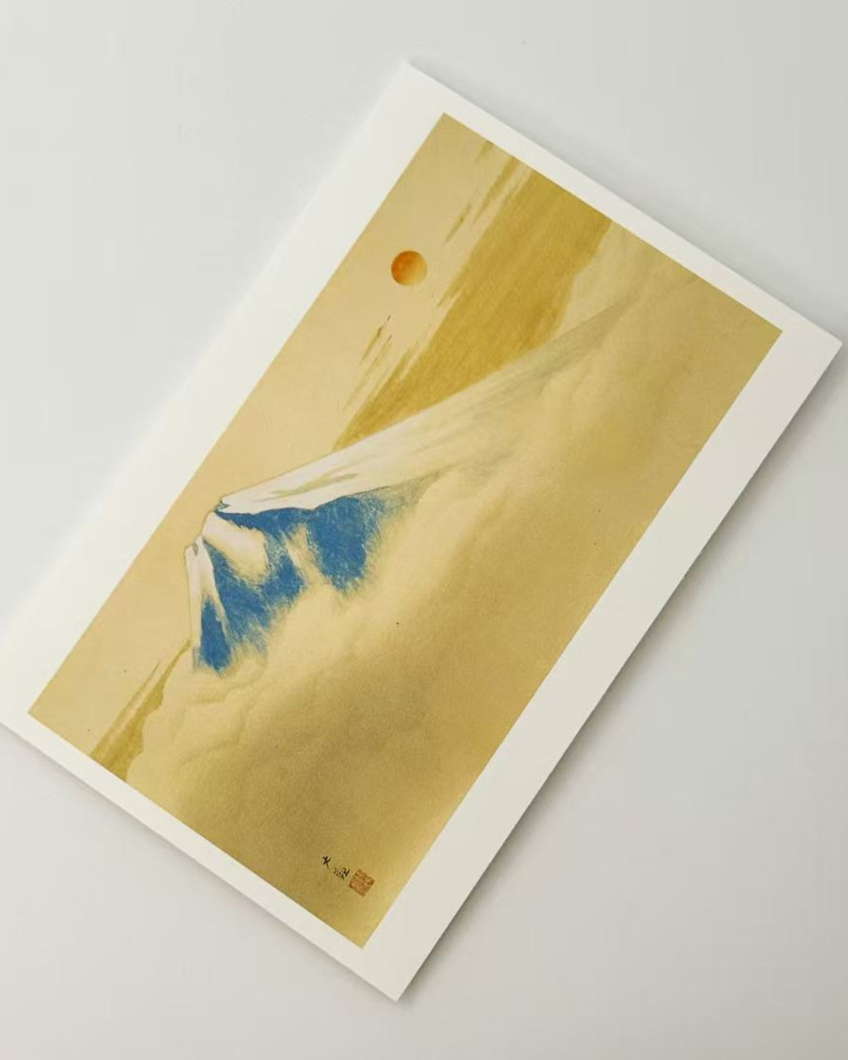 JAPANESE ART GREETING CARD - MOUNT FUJI COLLECTION | NBC