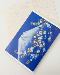 JAPANESE ART GREETING CARD - MOUNT FUJI COLLECTION | NBC