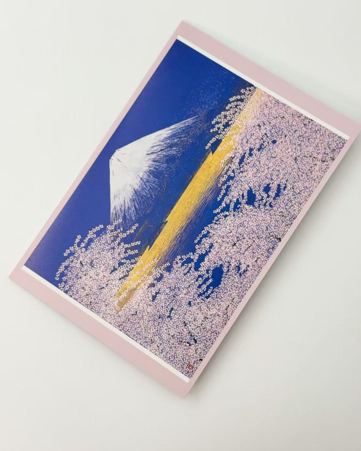 JAPANESE ART GREETING CARD - MOUNT FUJI COLLECTION | NBC