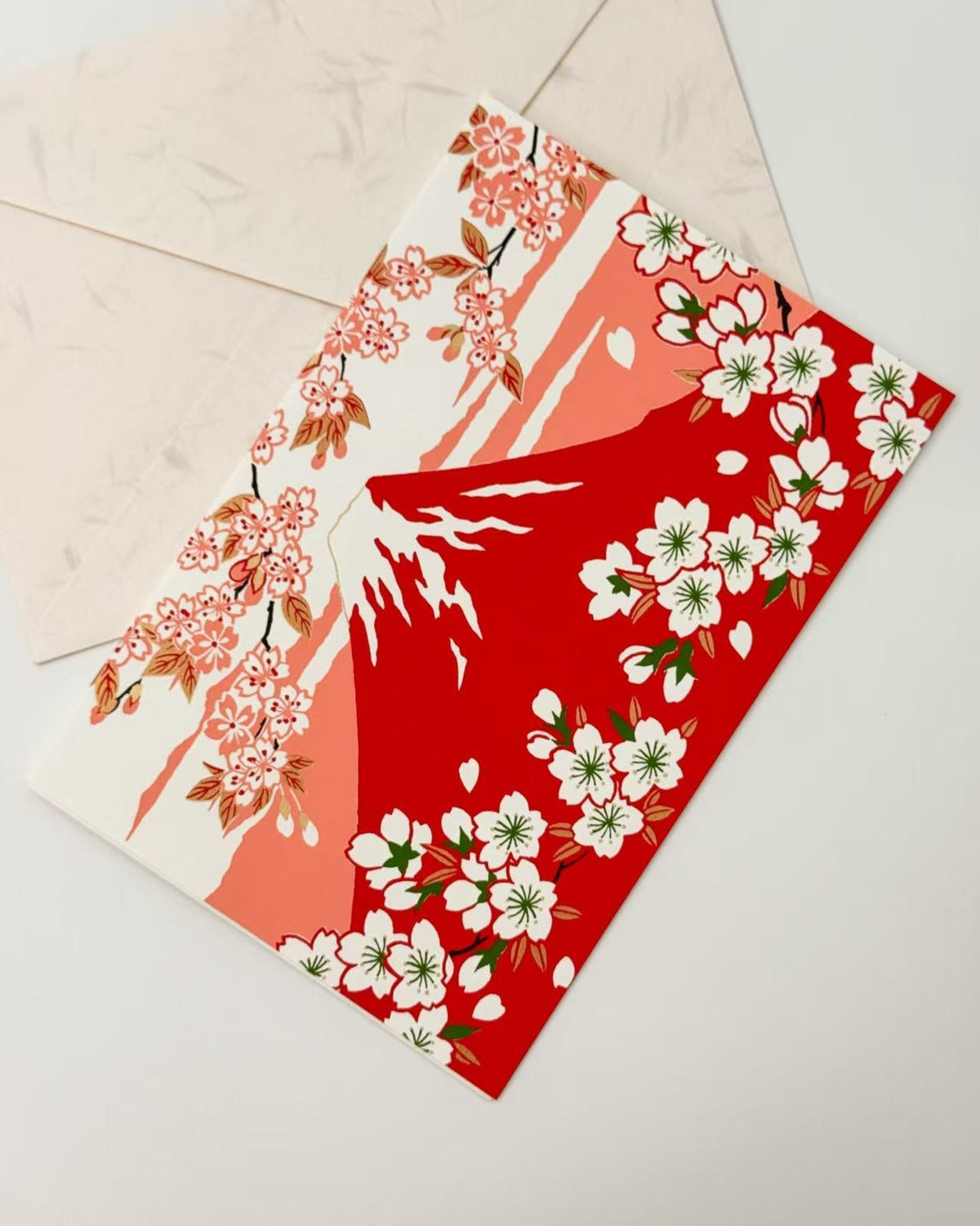 JAPANESE ART GREETING CARD - MOUNT FUJI COLLECTION | NBC