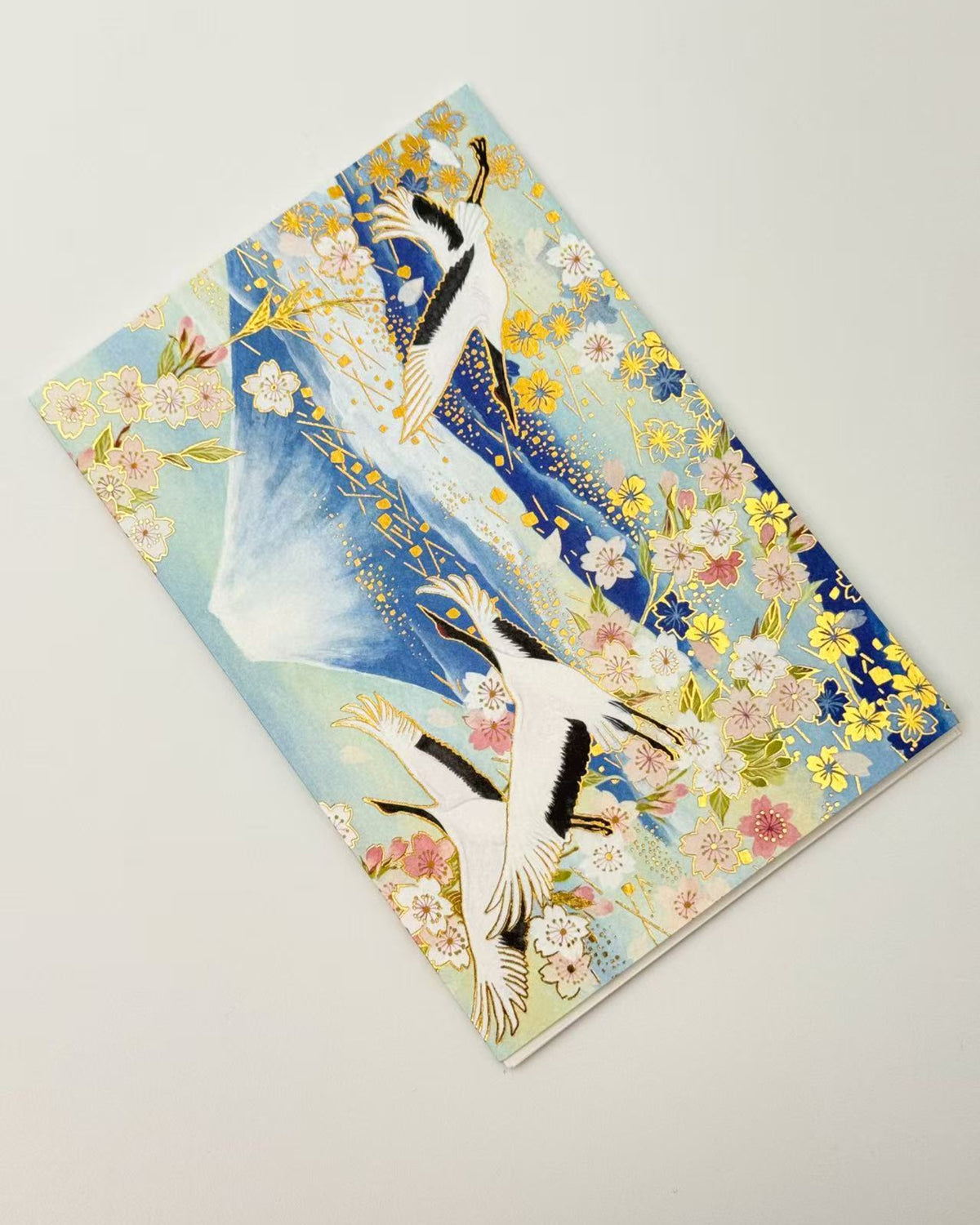 JAPANESE ART GREETING CARD - CRANE COLLECTION | NBC