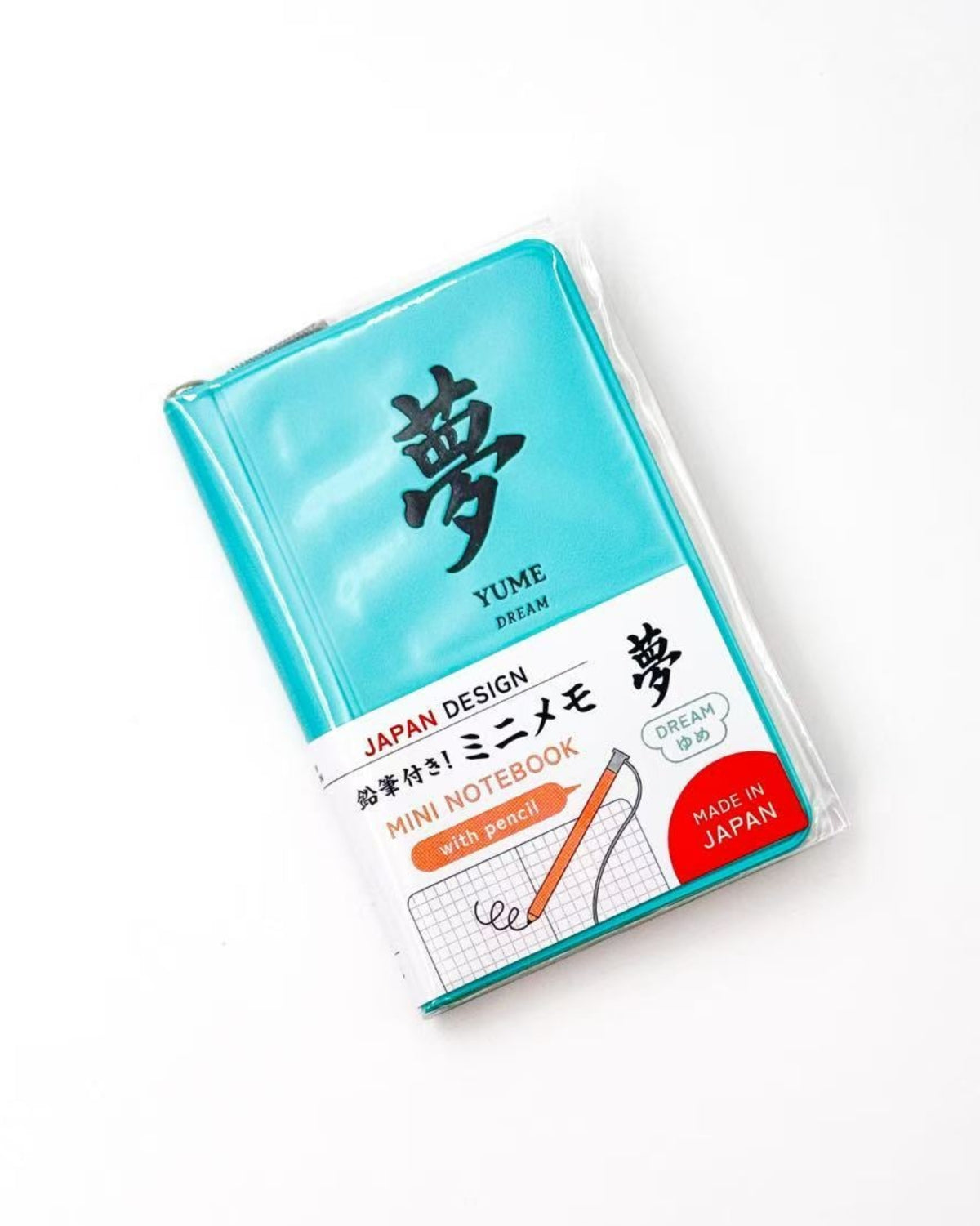 JAPANESE KANJI POCKET MINI NOTEBOOK WITH PENCIL | DAIGO