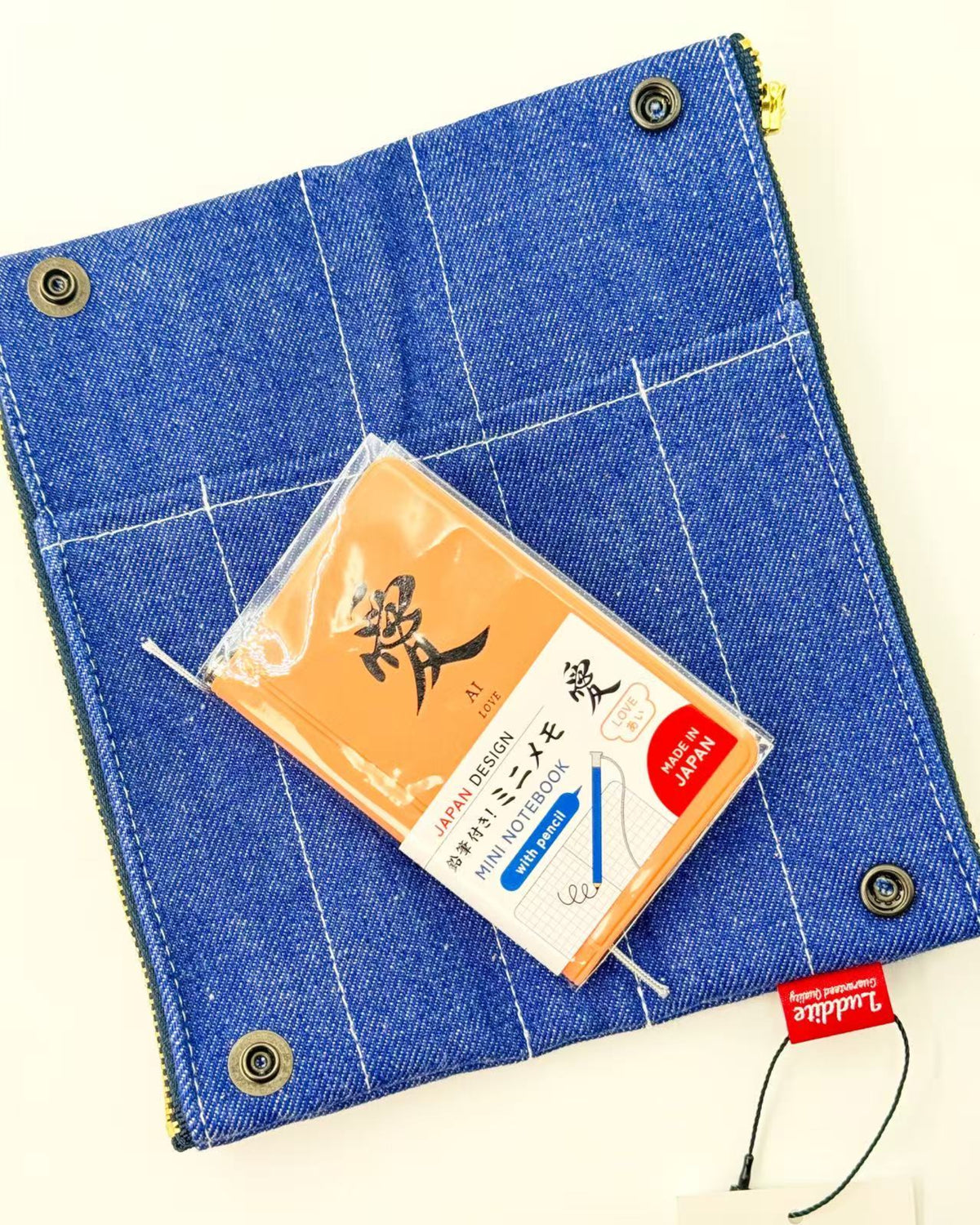 JAPANESE KANJI POCKET MINI NOTEBOOK WITH PENCIL | DAIGO