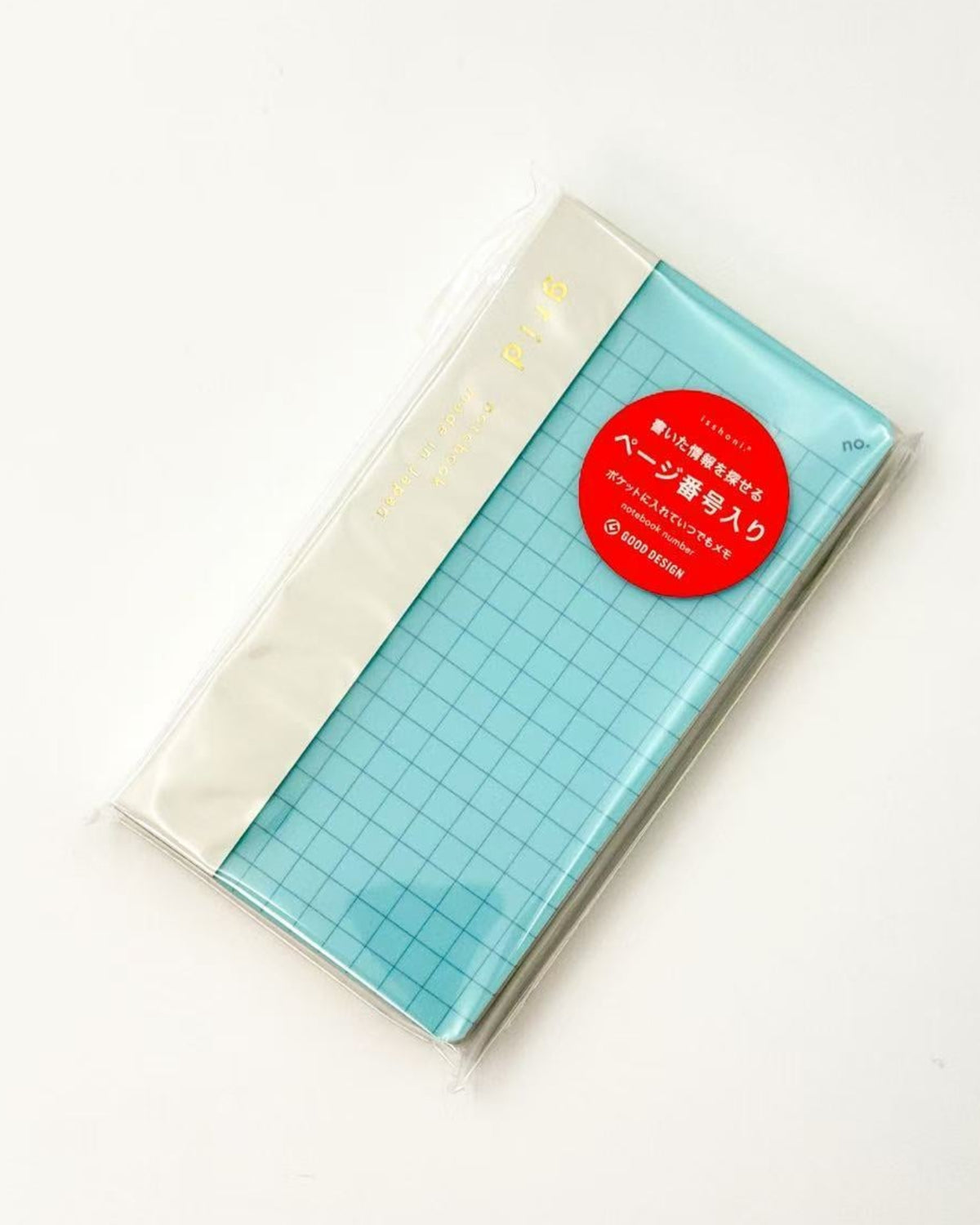 JAPANESE ISSHONI MINI NUMBER NOTEBOOK | POCKET GRID NOTEBOOK | DAIGO