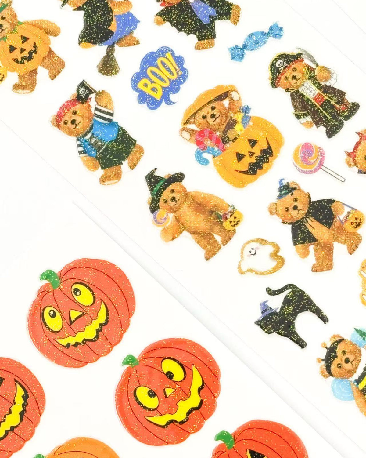 MADE IN JAPAN | HALLOWEEN | TRANSFER STICKERS - 7 DESIGNS | OKUYAMA