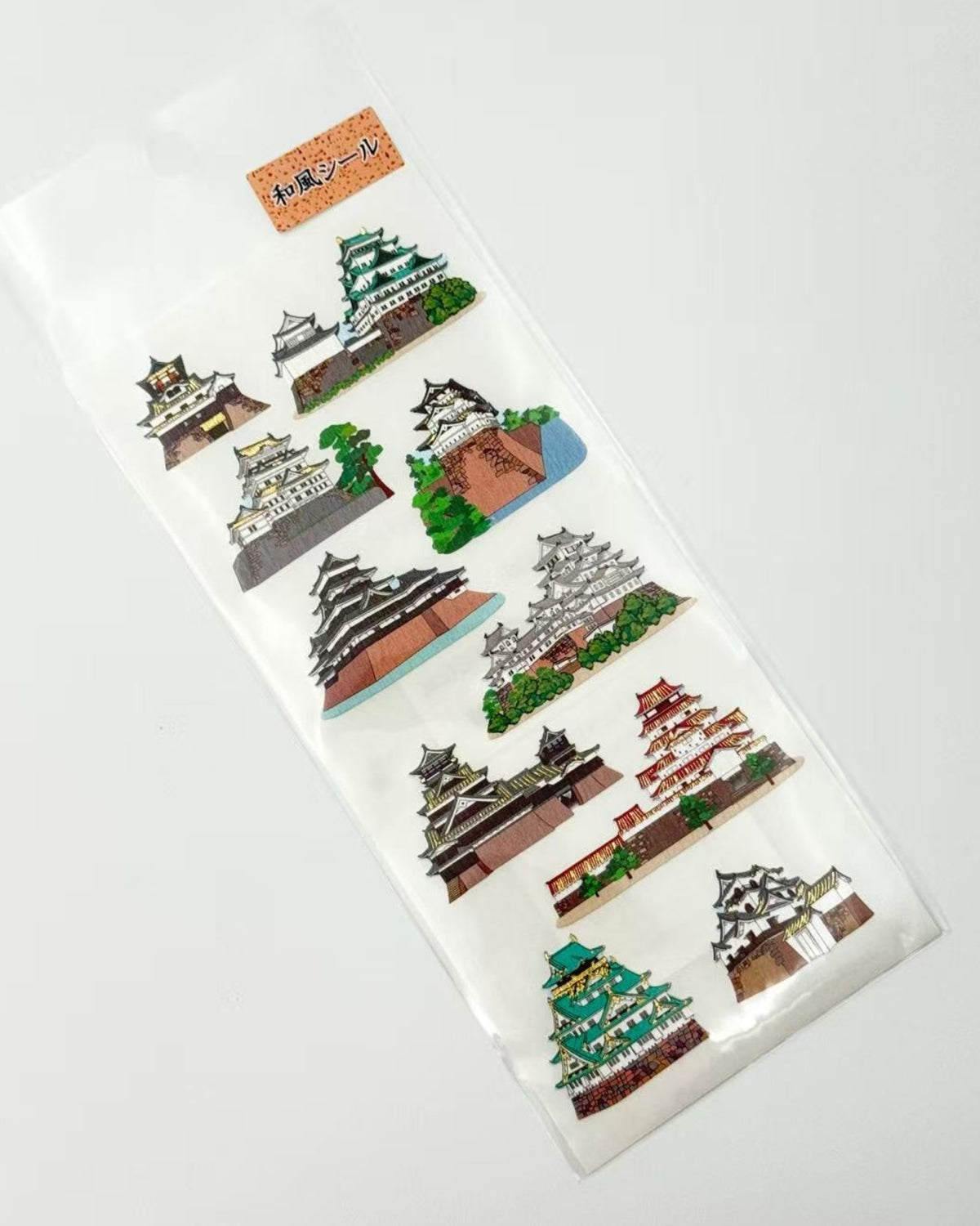 MADE IN JAPAN GOLD LEAF STICKERS | WARRIORS &amp; HERITAGE OF JAPAN - 7 Designs | OKUYAMA