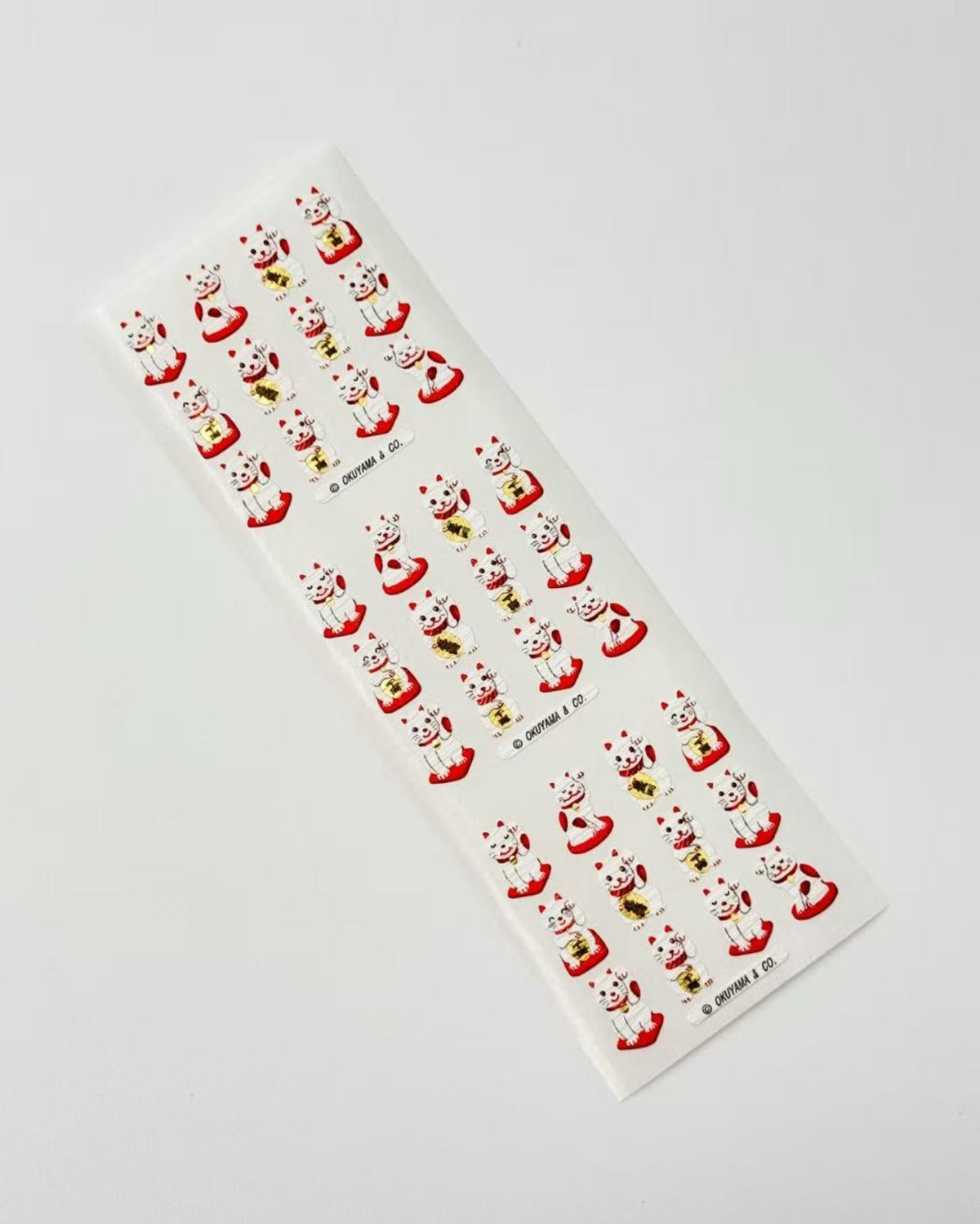 JAPANESE ICONS WASHI STICKERS | TRADITIONAL MOTIFS WITH GOLD LEAF  | OKUYAMA