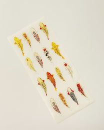 JAPANESE ICONS WASHI STICKERS | TRADITIONAL MOTIFS WITH GOLD LEAF  | OKUYAMA