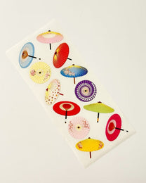 JAPANESE ICONS WASHI STICKERS | TRADITIONAL MOTIFS WITH GOLD LEAF  | OKUYAMA