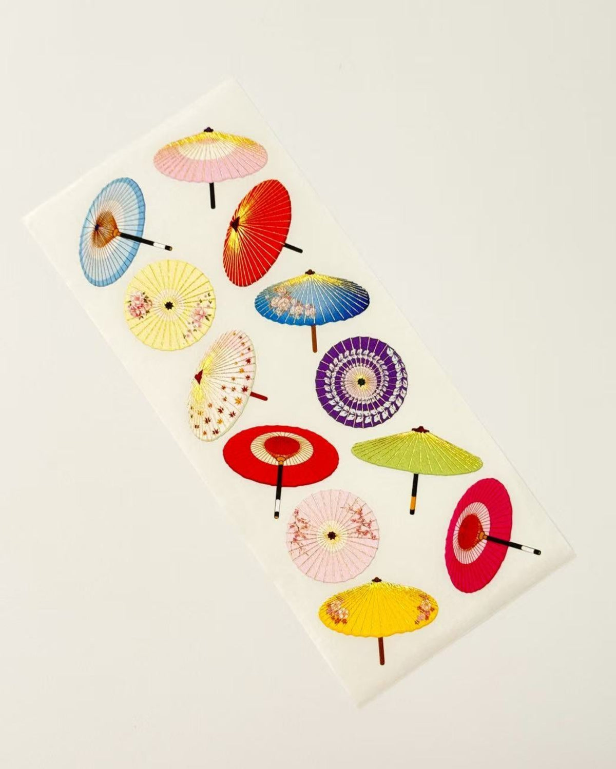 JAPANESE ICONS WASHI STICKERS | TRADITIONAL MOTIFS WITH GOLD LEAF  | OKUYAMA