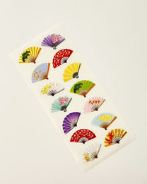 JAPANESE ICONS WASHI STICKERS | TRADITIONAL MOTIFS WITH GOLD LEAF  | OKUYAMA