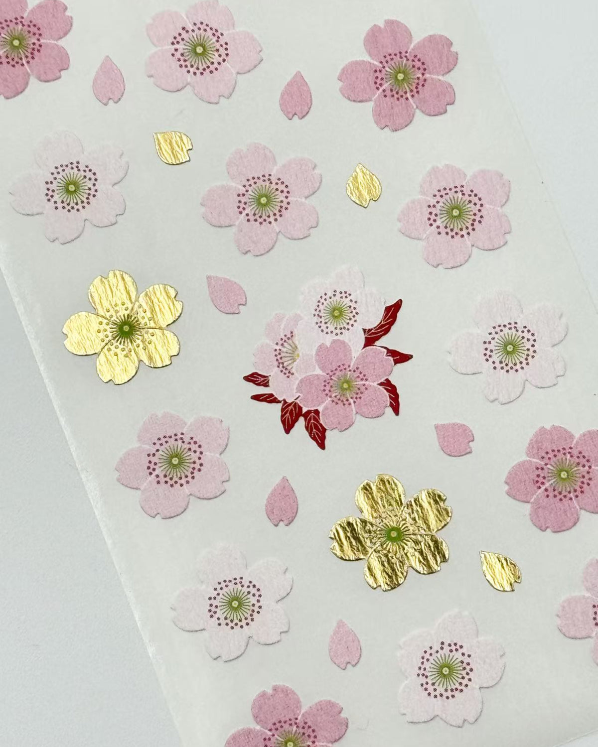 JAPANESE SAKURA WASHI STICKERS | CHERRY BLOSSOM COLLECTION | OKUYAMA