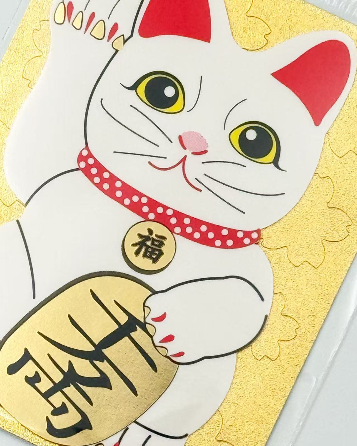 LARGE JAPANESE GOLD STICKER | ICONIC JAPAN COLLECTION | OKUYAMA