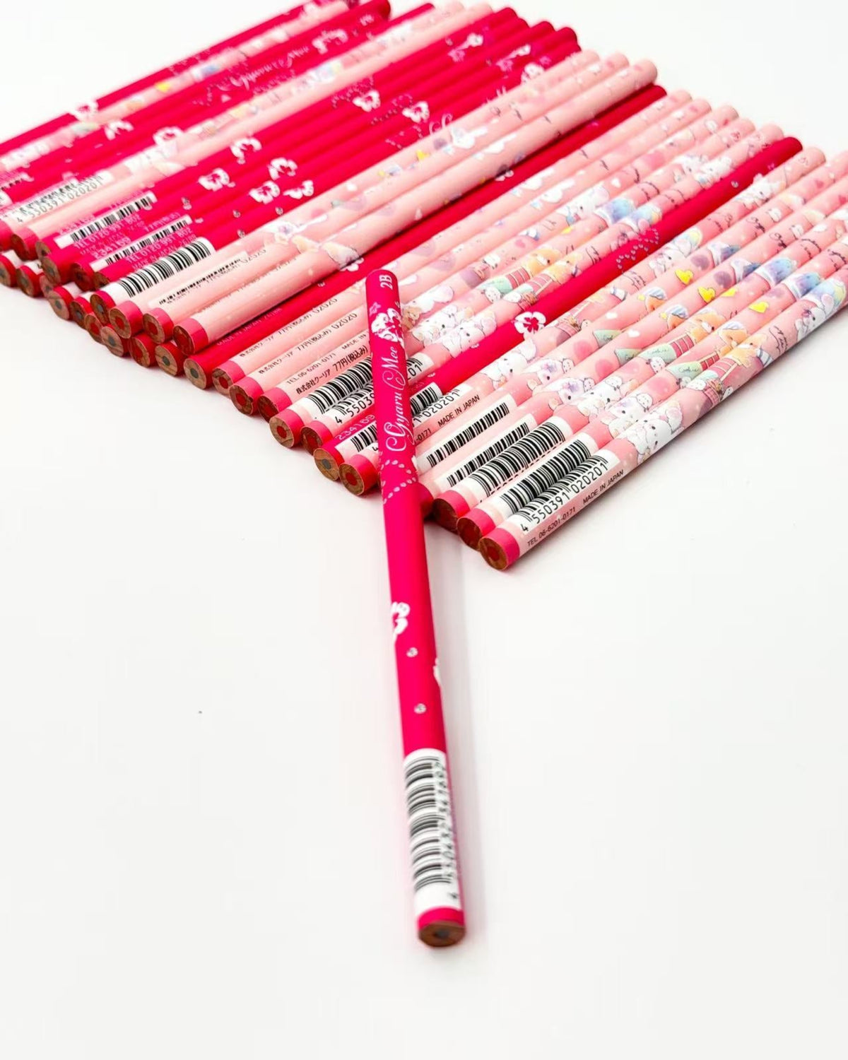 CUTE JAPANESE PENCILES | PINK &amp; PLAYFUL COLLECTION | MDS