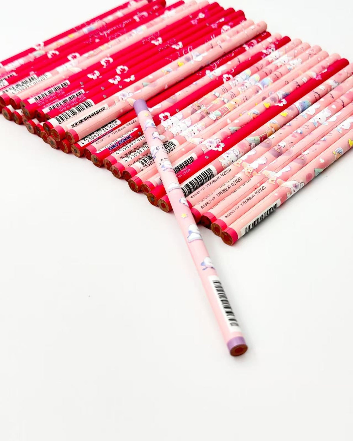 CUTE JAPANESE PENCILES | PINK &amp; PLAYFUL COLLECTION | MDS