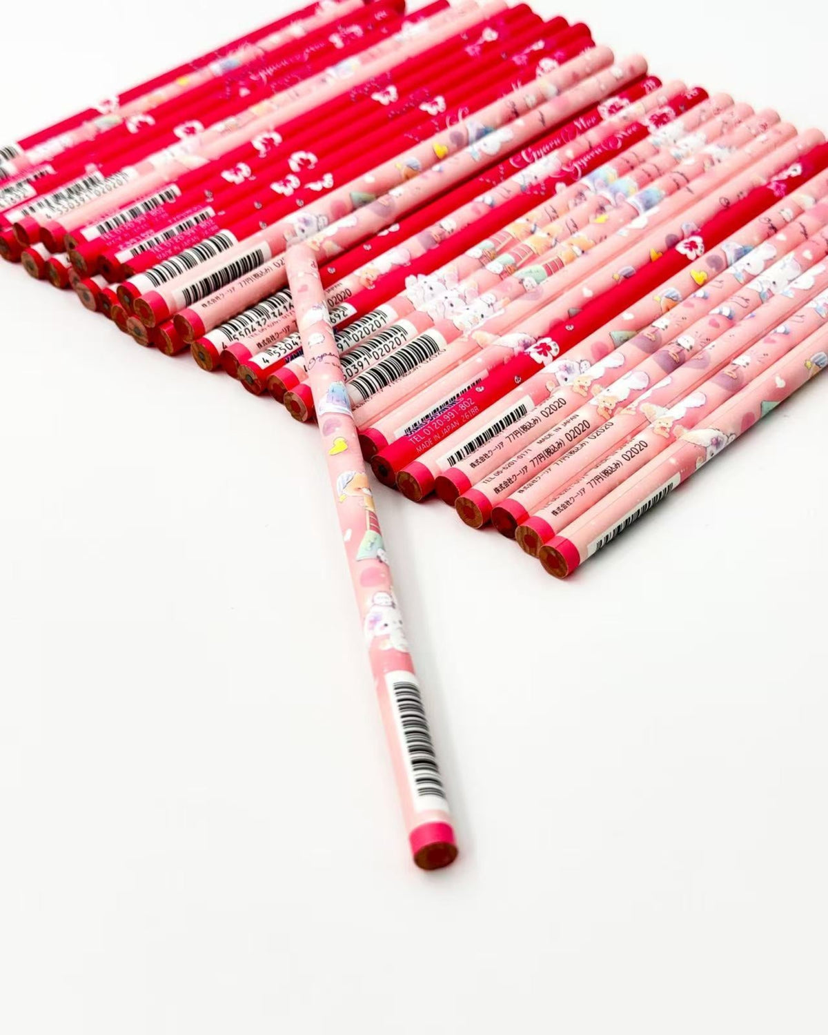 CUTE JAPANESE PENCILES | PINK &amp; PLAYFUL COLLECTION | MDS