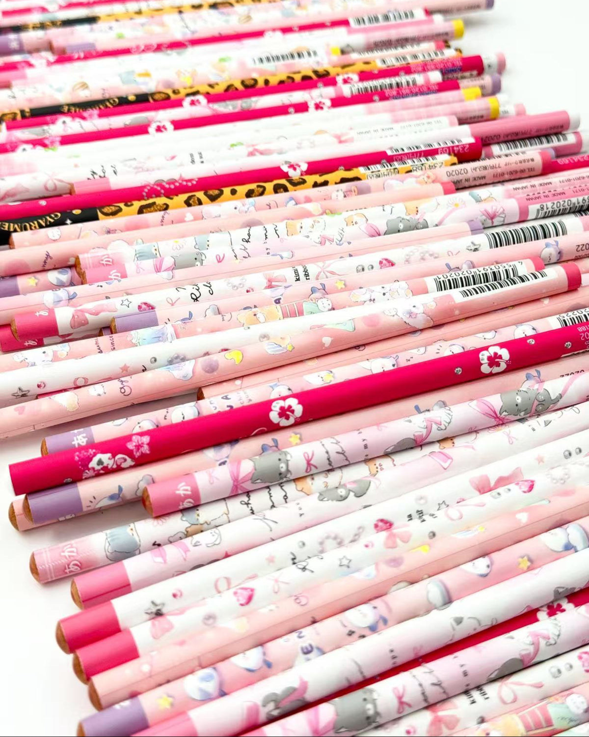 CUTE JAPANESE PENCILES | PINK &amp; PLAYFUL COLLECTION | MDS