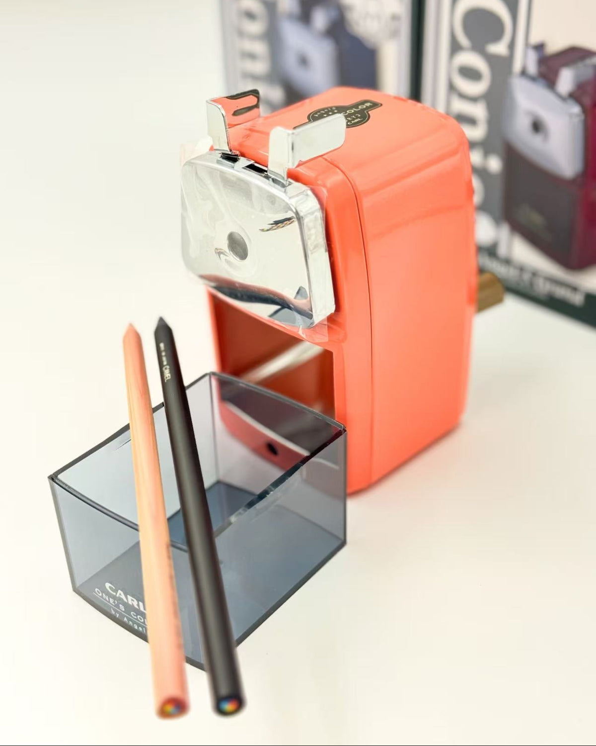 CARL ANGEL | 5 PREMIUM JAPANESE PENCIL SHARPENER | ROYAL 3 &amp; GRAND | MDS