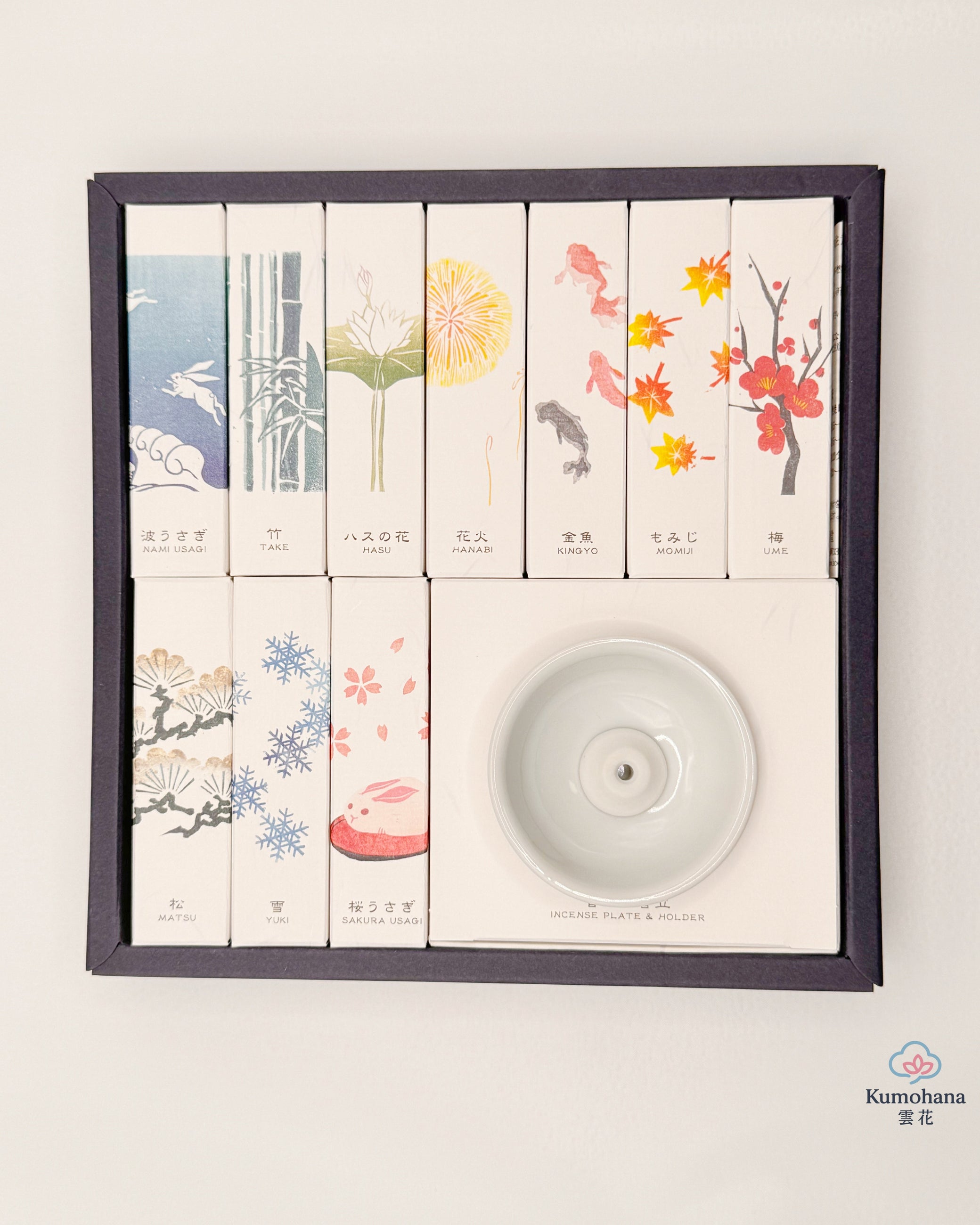 JAPANESE INCENSE STICKS | HANGA ASSORTMENT GIFT SET | KOUSAIDO 香彩堂