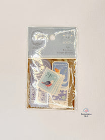 ANTIK PIAC VINTAGE EUROPEAN STAMP STICKERS | NB